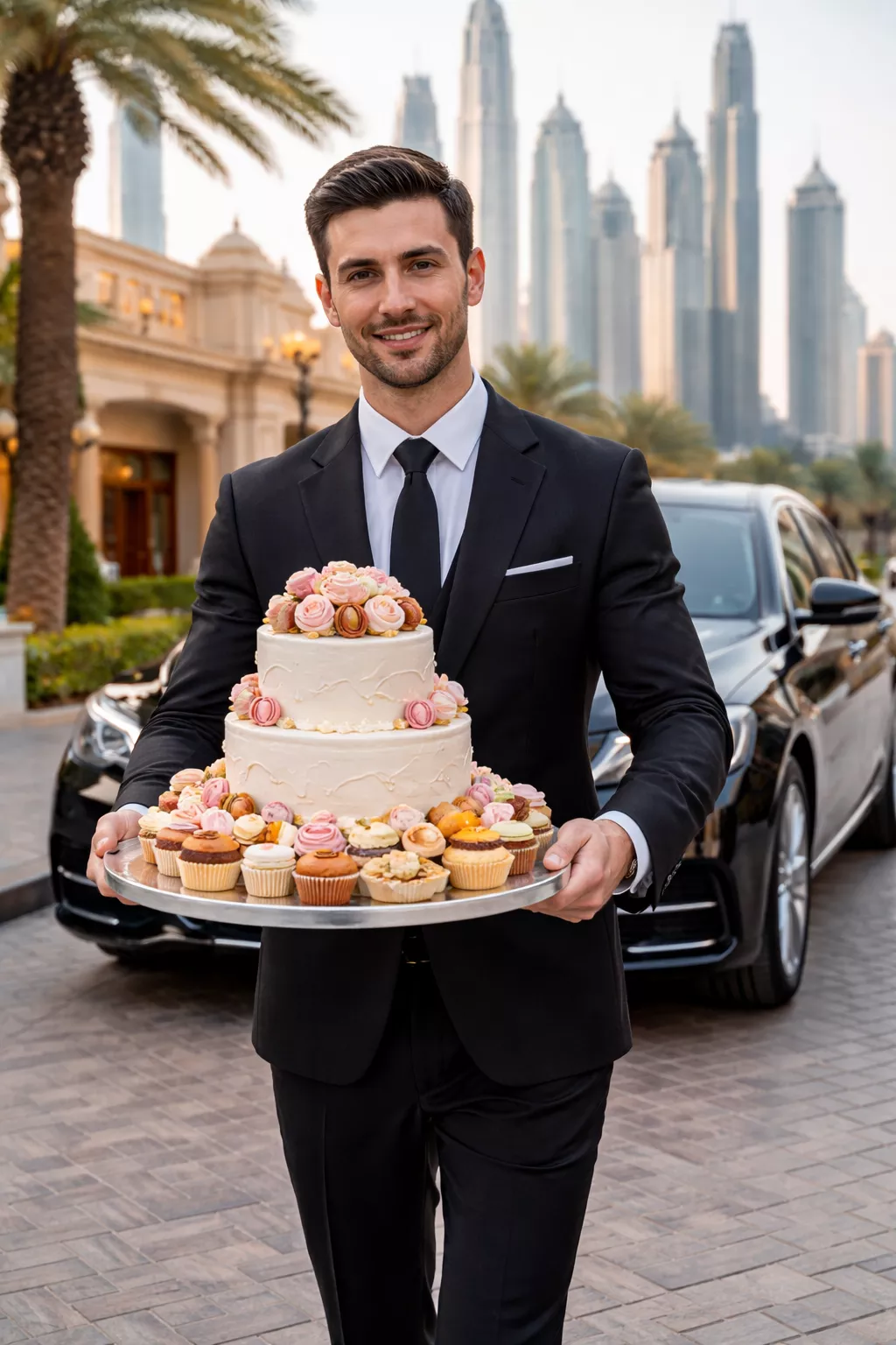 توصيل كيك وحلويات